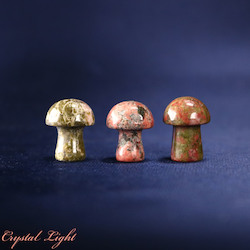 Unakite Mini Mushroom