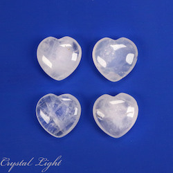 Clear Quartz Heart