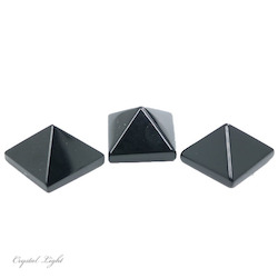 Black Obsidian Pyramid