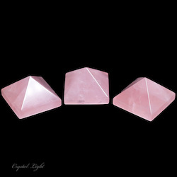 Rose Quartz Pyramid