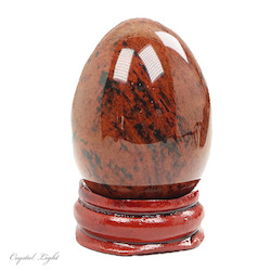 Mahogany Obsidian Egg