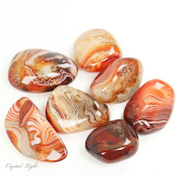 China, glassware and earthenware wholesaling: Madagascar Agate Large Tumbled Piece