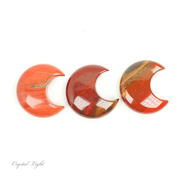 Red Jasper Crescent