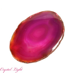 Pink Agate Slice Large (Single)