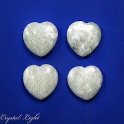 China, glassware and earthenware wholesaling: New Jade Small Flat Heart