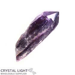 Amethyst Semi Polished Wand