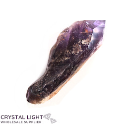 Amethyst Semi Polished Wand