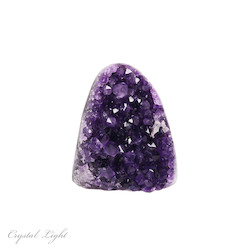 Uruguayan Amethyst Cut Base Druse