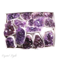 Amethyst AA Druse Box Set