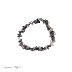 Iolite Chip Bracelet