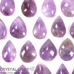 Amethyst Teardrop Cabachon