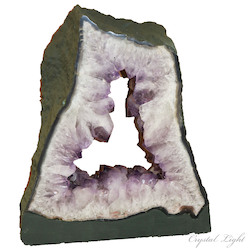 China, glassware and earthenware wholesaling: Amethyst Geode Slice 