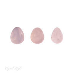 Mini Rose Quartz Eggs