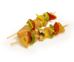 Chinese Honey Chicken Kebabs - each