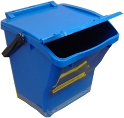 Gift: Urba Plus Stacking Recycling Bin 40 L - Blue