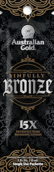 Sinfully Bronze Tanning Lotion 15ml Sachet