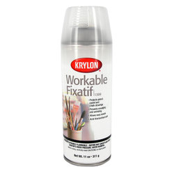 Artist supply: Krylon Workable Fixative 11oz