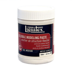 Artist supply: Liquitex Flexible Modeling Paste 8oz (237ml)