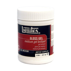 Artist supply: Liquitex Gloss Gel Medium