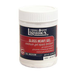 Artist supply: Liquitex Gloss Heavy Gel Medium