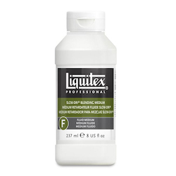 Artist supply: Liquitex Slow Dri Blending Fluid