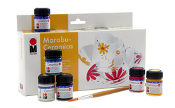 Artist supply: Marabu Porcelain Set of 6