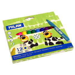 Milan FibrePens Maxi set of 12