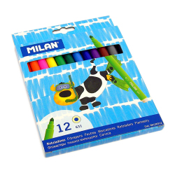 Artist supply: Milan FibrePens Supertip set of 12