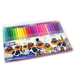 Milan FibrePens Supertip set of 50