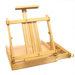 Beechwood Table Top Box Easel