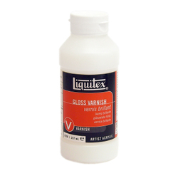 Artist supply: Liquitex Gloss Varnish