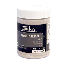 Artist supply: Liquitex Texture Gel Ceramic Stucco