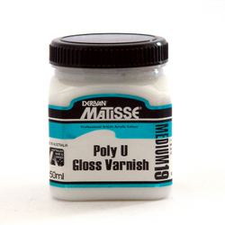 Artist supply: Matisse Mm19 Poly-U-Gloss Varnish