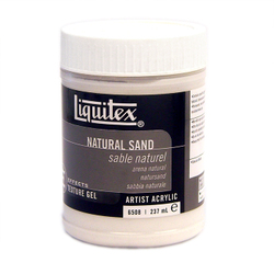 Artist supply: Liquitex Texture Gel Natural Sand