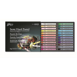 Artist supply: Gallery Semi Hard Pastel Sets