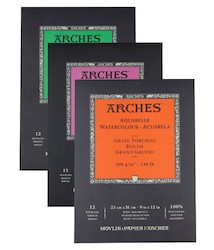 Artist supply: Arches Watercolour 300gsm Pads