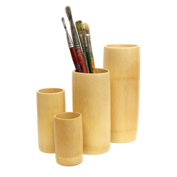 Artist supply: Bamboo Brush Vases