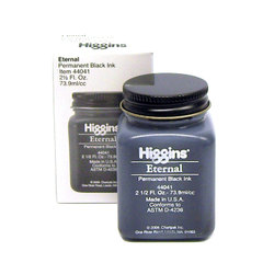 Artist supply: Higgins Eternal Permanent Ink