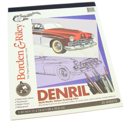 Artist supply: Denril Vellum Pad