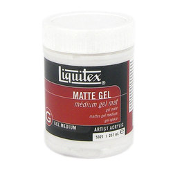 Artist supply: Liquitex Matte Gel Medium