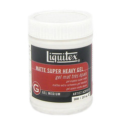 Artist supply: Liquitex Matte Super Heavy Gel Medium