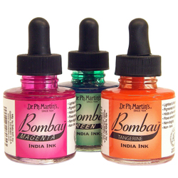 Artist supply: Bombay India Inks