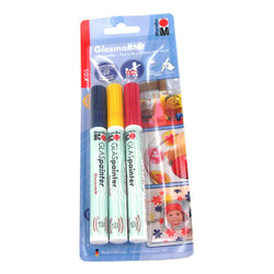 Artist supply: Marabu Glass Painter Set of 3