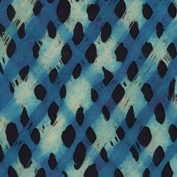 Amate Weave Lattice Blue Hues