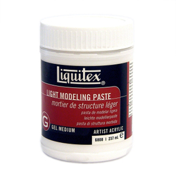 Artist supply: Liquitex Light Modeling Paste