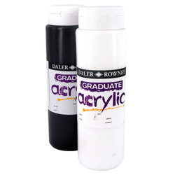 Artist supply: Daler-Rowney Graduate Acrylic 500ml