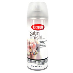 Artist supply: Krylon Satin Finish 11oz