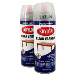 Artist supply: Krylon Wood Finish Varnish 11oz