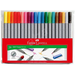 Faber-Castell GRIP Finepen 0.4mm Set of 20