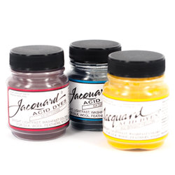 Artist supply: Jacquard Acid Dyes